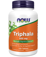 NOW Foods Triphala 500 mg - 120 Tablets