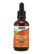 NOW Foods Echinacea & Goldenseal Plus - 2 oz.