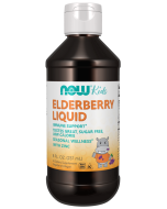 NOW Foods Elderberry Liquid for Kids - 8 fl. oz.