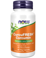 NOW Foods CurcuFRESH™ Curcumin - 60 Veg Capsules