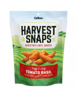 Harvest Snaps Red Lentil Snack Crisps Tomato Basil - Front view