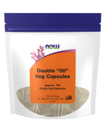 NOW Foods Empty Capsules, Vegetarian, Double "00" - 750 Veg Capsules