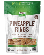 NOW Foods Pineapple Rings - 12 oz.