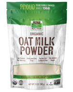 NOW Foods Oat Milk Powder, Organic - 12 oz.