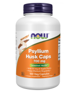 NOW Foods Psyllium Husk 700 mg - 180 Veg Capsules