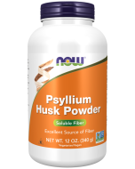 NOW Foods Psyllium Husk Powder Vegetarian - 12 oz.