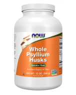 NOW Foods Psyllium Husks, Whole - 12 oz