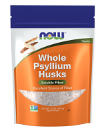 NOW Foods Psyllium Husks, Whole - 16 oz.