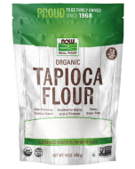 NOW Foods Tapioca Flour, Organic - 16 oz.