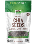 NOW Foods Black Chia Seed, Organic - 12 oz.