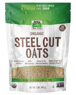 NOW Foods Steel Cut Oats, Organic - 2 lb.