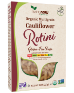 NOW Foods Cauliflower and Multigrain Rotini Pasta, Organic - Front view