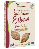 NOW Foods Cauliflower and Multigrain Elbows Pasta, Organic - Front view