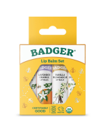 Badger Classic Lip Balms - Front view