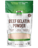 NOW Foods Beef Gelatin Powder - 1 lb.