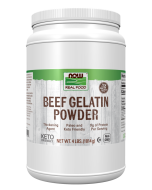 NOW Foods Beef Gelatin Powder - 4 lbs.