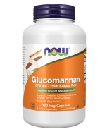 NOW Foods Glucomannan 575 mg - 180 Veg Capsules