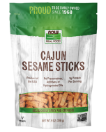 NOW Foods Cajun Sesame Sticks - 9 oz.