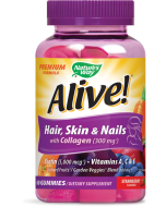 Nature's Way Alive® Hair, Skin & Nails Premium Gummies, 60 Count