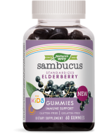 Nature's Way Sambucus Kids Immune Support Gummies, 60 Count