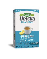 Natures Way Umcka ColdCare Soothing Hot Drink Lemon Flavor, 10 Count