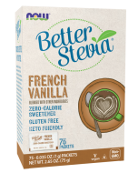 NOW Foods BetterStevia® French Vanilla - 75 Packets/Box