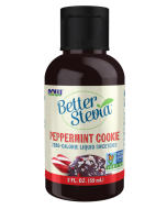 NOW Foods BetterStevia® Liquid, Peppermint Cookie - 2 fl. oz.