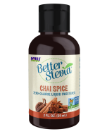 NOW Foods BetterStevia® Liquid, Chai Spice - 2 fl. oz.