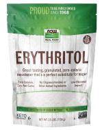 NOW Foods Erythritol - 2.5 lbs