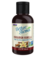 NOW Foods BetterStevia® Cinnamon Vanilla - 2 fl. oz.