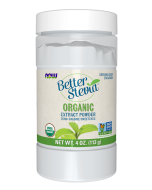 NOW Foods BetterStevia® Extract Powder, Organic - 4 oz.