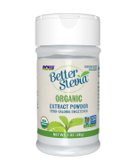 NOW Foods BetterStevia® Extract Powder, Organic - 1 oz.