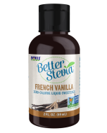 NOW Foods BetterStevia® Liquid, French Vanilla - 2 fl. oz.