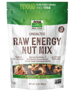 NOW Foods Raw Energy Nut Mix, Unsalted - 16 oz.