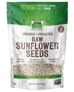 NOW Foods Sunflower Seeds, Organic, Raw & Unsalted - 16 oz.