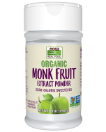 NOW Foods Monk Fruit Extract, Organic - 0.7 oz. Powder