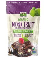 NOW Foods Monk Fruit with Erythritol, Organic Powder - 1 lb.