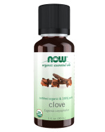 NOW Foods Clove Oil, Organic - 1 fl. oz.