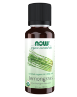 NOW Foods Lemongrass Oil, Organic - 1 fl. oz.