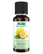 NOW Foods Lemon Oil, Organic - 1 fl. oz.