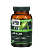 Gaia Herbs Olive Leaf - Front view