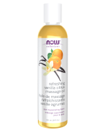 NOW Foods Refreshing Vanilla Citrus Massage Oil - 8 fl. oz.