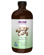 NOW Foods Castor Oil, Organic - 16 fl. oz.