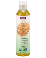 NOW Foods Sesame Seed Oil, Organic - 8 fl. oz.