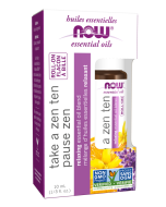 NOW Foods Take A Zen Ten Essential Oil Blend Roll-On - 10 mL