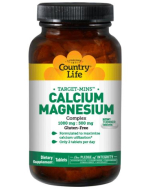 Country Life Calcium Magnesium Complex, 180 Tablets 