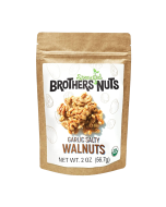 Brothers Nuts Garlic Salty Walnuts - Front view