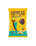 Hippeas White Cheddar Chickpea Puffs - Front view