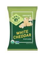 Cadia Organic White Cheddar Cheese Popcorn - Front view