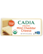 Cadia Mild Cheddar Cheese Bar - Front view